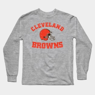 CLEVELAND BROWNS vintage style Long Sleeve T-Shirt
